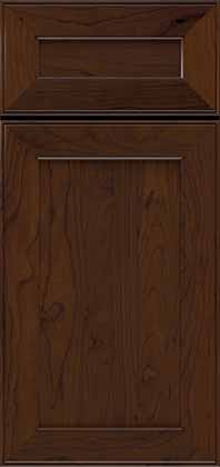 Woodward Door with Kodiak Stain on Cherry